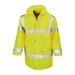 Parka 3/4 sécurité haute visibilité Result, veste de travail publicitaire