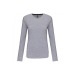 Tee-shirt femme manches longues encolure ronde Kariban cadeau d’entreprise