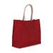 Sac de plage en jute Ki-Mood, Sac en toile de jute publicitaire