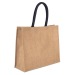 Sac de plage en jute Ki-Mood, Sac en toile de jute publicitaire