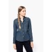 Chemise Denim Manches Longues Femme Kariban, Chemise en jean publicitaire