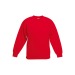 Sweat enfant manches droites Fruit of the Loom, sweat-shirt enfant publicitaire