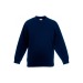 Sweat enfant manches droites Fruit of the Loom, sweat-shirt enfant publicitaire