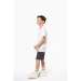 T-shirt sport manches courtes enfant - Blanc, vêtement enfant publicitaire
