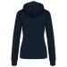 Sweat-shirt zippé capuche contrastée femme, Sweat à capuche publicitaire