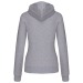 Sweat-shirt zippé capuche contrastée femme cadeau d’entreprise