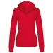 Sweat-shirt zippé capuche contrastée femme, Sweat à capuche publicitaire