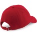Casquette homme en coton brossé - 6 pans cadeau d’entreprise