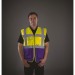 Gilet multifonction haute visibilité, gilet de sécurité publicitaire