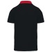 Polo jersey bicolore Kariban cadeau d’entreprise