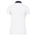 Polo jersey bicolore femme - Kariban, Polo maille Jersey publicitaire