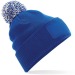 Bonnet à pompon snowstar® - beechfield cadeau d’entreprise