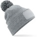 Bonnet à pompon snowstar® - beechfield cadeau d’entreprise