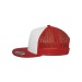 Casquette snapback trucker bicolore, Casquette à visière plate publicitaire