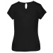 Blouse crêpe manches courtes femme - kariban, Textile Kariban publicitaire