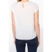 Blouse crêpe manches courtes femme - kariban cadeau d’entreprise