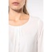 Blouse crêpe manches longues femme - kariban, Textile Kariban publicitaire