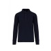 Sweat-shirt col polo homme cadeau d’entreprise