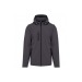 Veste Softshell 3 couches à capuche avec manches amovibles unisexe, Veste softshell et néoprène publicitaire