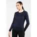 Pull Supima® col rond  femme cadeau d’entreprise