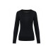 Pull Supima® col rond  femme cadeau d’entreprise