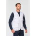 Gilet polycoton multipoches doublé unisexe, Gilet ou veste reporter multi-poches publicitaire