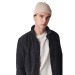 Bonnet côtelé avec revers, Bonnet et casquette durable publicitaire