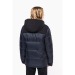 Parka matelassée à capuche bi-ton unisexe, Parka publicitaire