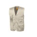 Gilet reporter multi-poches polycoton cadeau d’entreprise