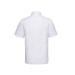 Popeline en polyester/coton. Facile dentretien, repassage minimum. 7 boutons ton sur ton., Chemise manches courtes publicitaire