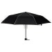 Mini parapluie pliable en 3 dans sa housse de rangement. Fermé : 54cm, ouvert : 99cm. cadeau d’entreprise
