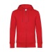 Sweat capuche zippé KING, Textile B&C publicitaire
