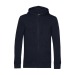 Sweat capuche zippé organique cadeau d’entreprise