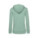 Sweat capuche zippé organique femme cadeau d’entreprise