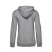 Sweat capuche zippé organique femme cadeau d’entreprise