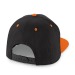 Casquette 5 pans avec visière contrastée, Casquette à visière plate publicitaire