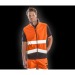 Bodywarmer Softshell de travail haute visibilité, gilet jaune publicitaire