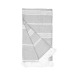 Fouta en coton et polyester recyclé, Fouta publicitaire