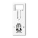 Support téléphone repliable extra-plat, Porte-téléphone portable et support, socle, base pour smartphone publicitaire