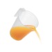 PICHET, POT, EN POLYPROPYLENE PP 110 cl RAS BORD, pichet doseur et verre doseur publicitaire