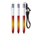 BIC® 4 Colours® Flags Collection lanyard cadeau d’entreprise
