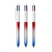 BIC® 4 Colours® Flags Collection lanyard, stylo 4 couleurs publicitaire