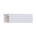 Set quadri 4 couleurs 8,7cm, Crayon de couleur publicitaire