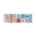 Set quadri 4 couleurs 8,7cm cadeau d’entreprise