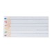 Set Quadri 6 couleurs 8,7cm, Crayon de couleur publicitaire