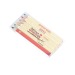 Set Quadri 6 couleurs 8,7cm, Crayon de couleur publicitaire