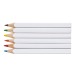 Set Quadri 6 couleurs 8,7cm, Crayon de couleur publicitaire