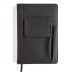 Carnet de notes avec pochette pour téléphone, Carnet à couverture rigide publicitaire