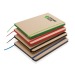 Carnet kraft écologique A5, carnet recyclé publicitaire
