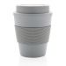 Mug en PP recyclable avec couvercle à vis 350ml, mug et gobelet à couvercle publicitaire